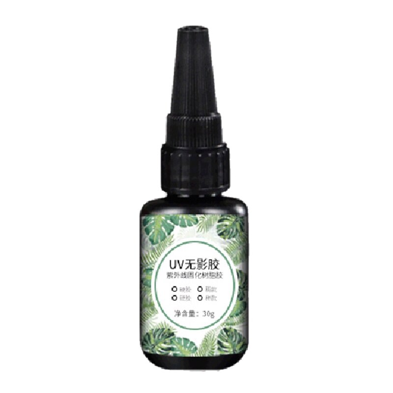 Resina epoxi UV, transparente, dura, ultravioleta, para hacer joyas, arte, 203C: 30g