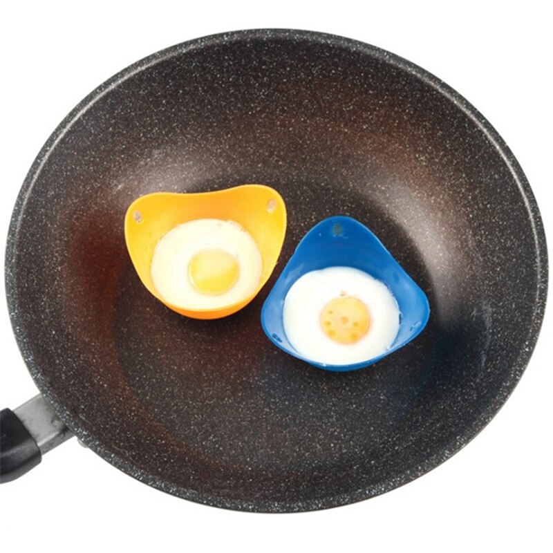 Siliconen Gepocheerd Ei Cups Non Stick Ei Pocheren Fornuis Food Grade Siliconen Poach Pods Eierkokers