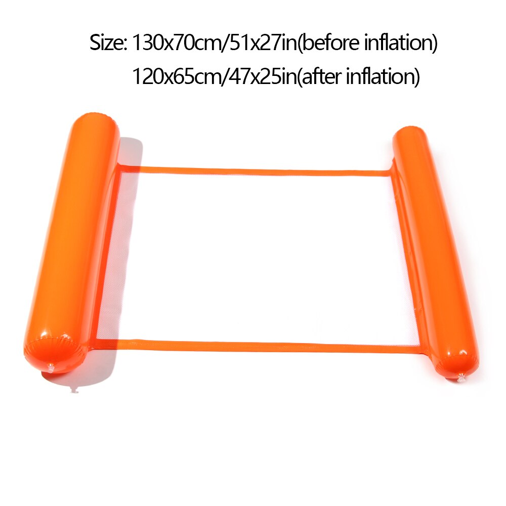 1SET Summer Amusement Inflatable Pool Floats Water Hammock Relax Swimming Floating Chair Beach Pool Accessories With Air Pump