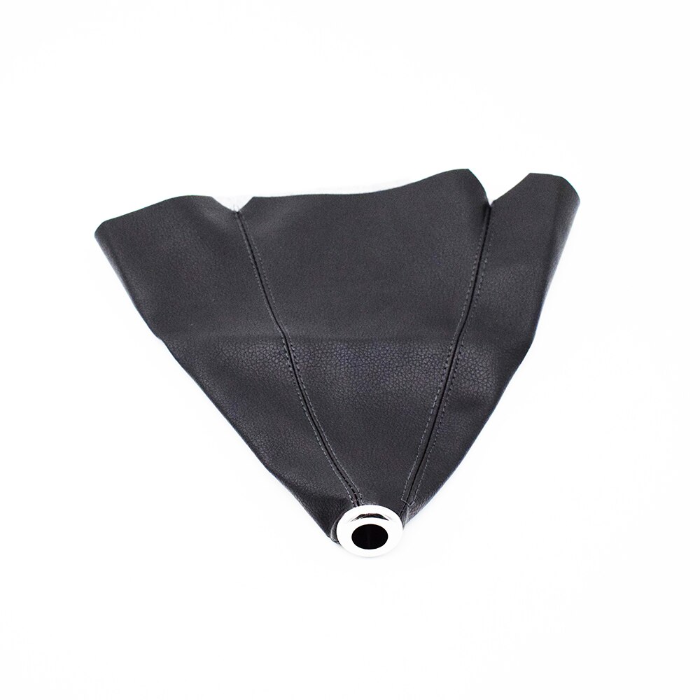 Black Universal Car PVC Leather Gear Shift Shifter Lever Boot Dust Cover Collars Gaiter For Toyota/Honda/BMW/VW/Benz/Opel: Black Line