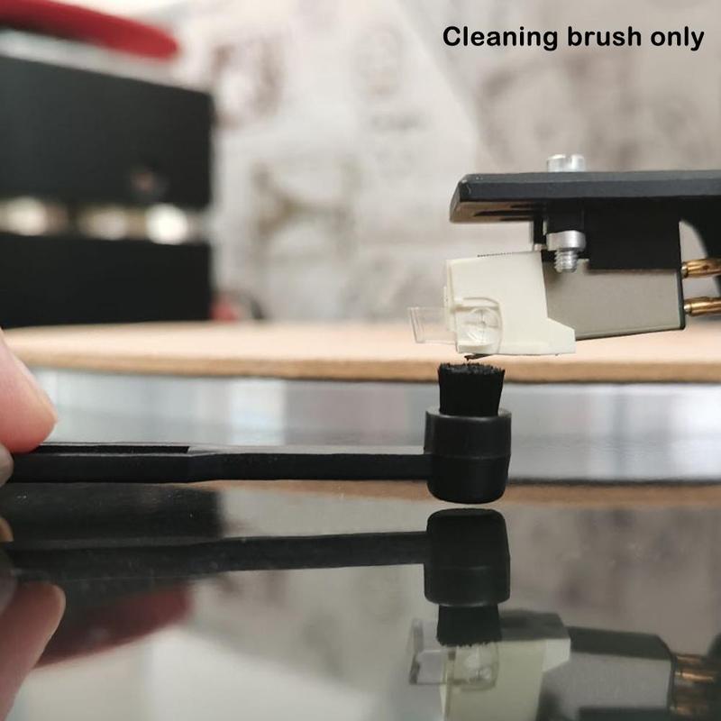 Record Phonograph Turntable Player Needle Cleaner 10ml Anti-static Cleaning Liquid Record Player Care Cleaner: Default Title