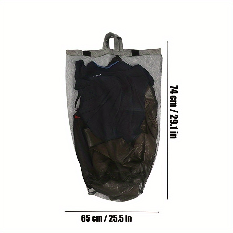 2 Recycling Bin Tote Bags, 100l, Dirty Clothes Basket Laundry Bag, Can Be Used With Bamboo Recycling Bin, Laundry Basket, Nylon