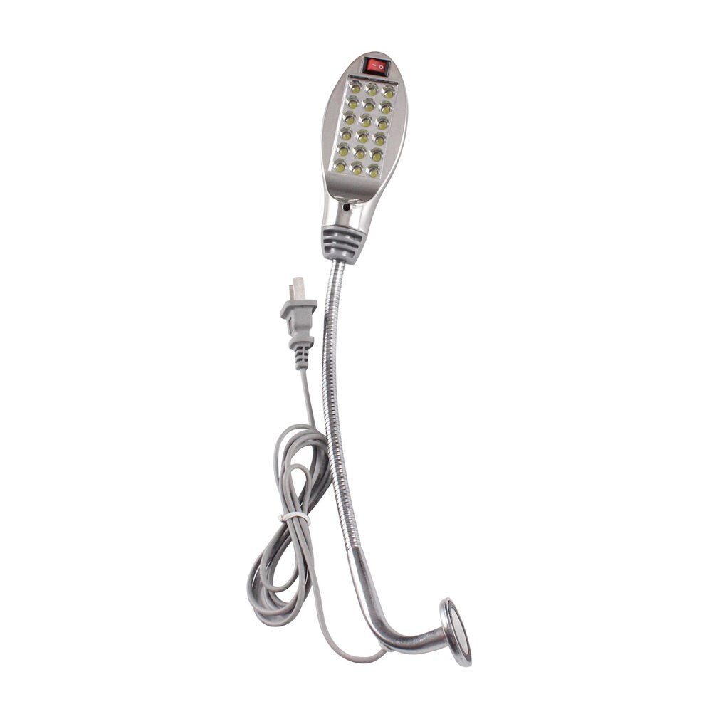 ICOCO Portable Sewing Machine LED Light 12LED Magnetic Mounting Base Gooseneck Lamp For All Sewing Machine
