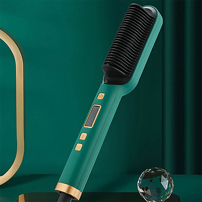 Haarglätter-Bürste für Frauen, Ion-Haarglätter, Styling-Kamm, Bürste, Glätteisen