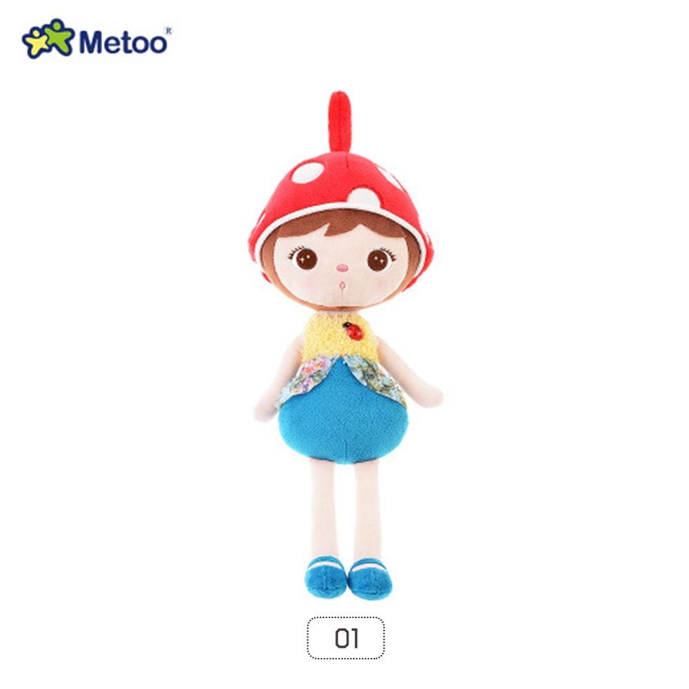 Metoo Baby Meisje Pop Cartoon Speelgoed Dieren Zacht Speelgoed Voor Meisjes Kinderen Jongens Kawaii Baby Pluche Speelgoed Verjaardagsfeestje: C01-45x18cm
