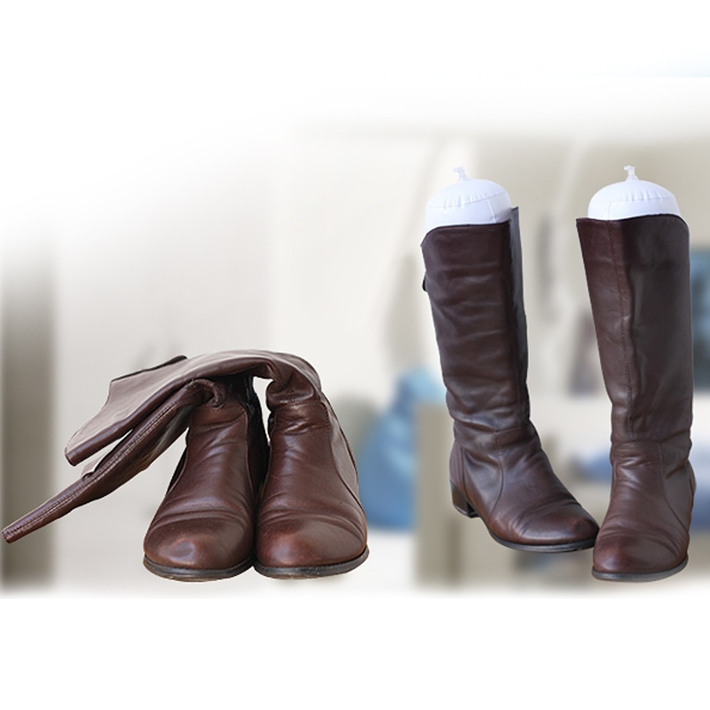 2pairs Inflatable Shoes Stretcher Boots Insert Stand Support