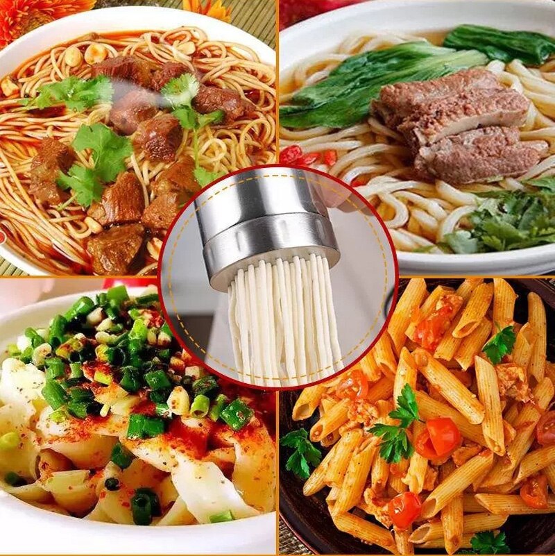 Manual Stainless Steel Noodle Maker Press Pasta Machine Spaghetti Pasta Machine Kitchen Tools