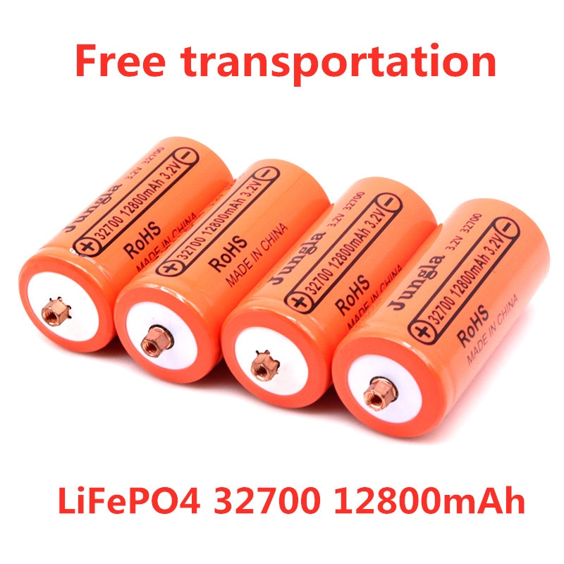 100% Original 32700 12800mAh 3.2V lifepo4 Rechargeable Battery Lithium Iron Phosphate Power Battery with screw