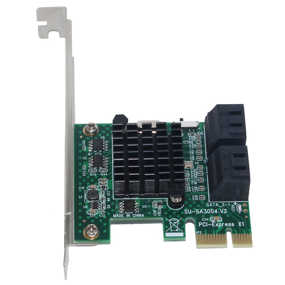 PCI Express Desktop Computer Expansion Extender 4 Port Extender PCI-E X1/X4/X8/X16 6Gbps Converter Card