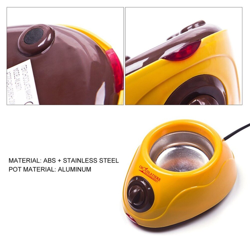 Practical Electric Chocolate Candy Melting Pot DIY Kitchen Tools Chocolate Melt Pot Melter Machine for Party EU 220V