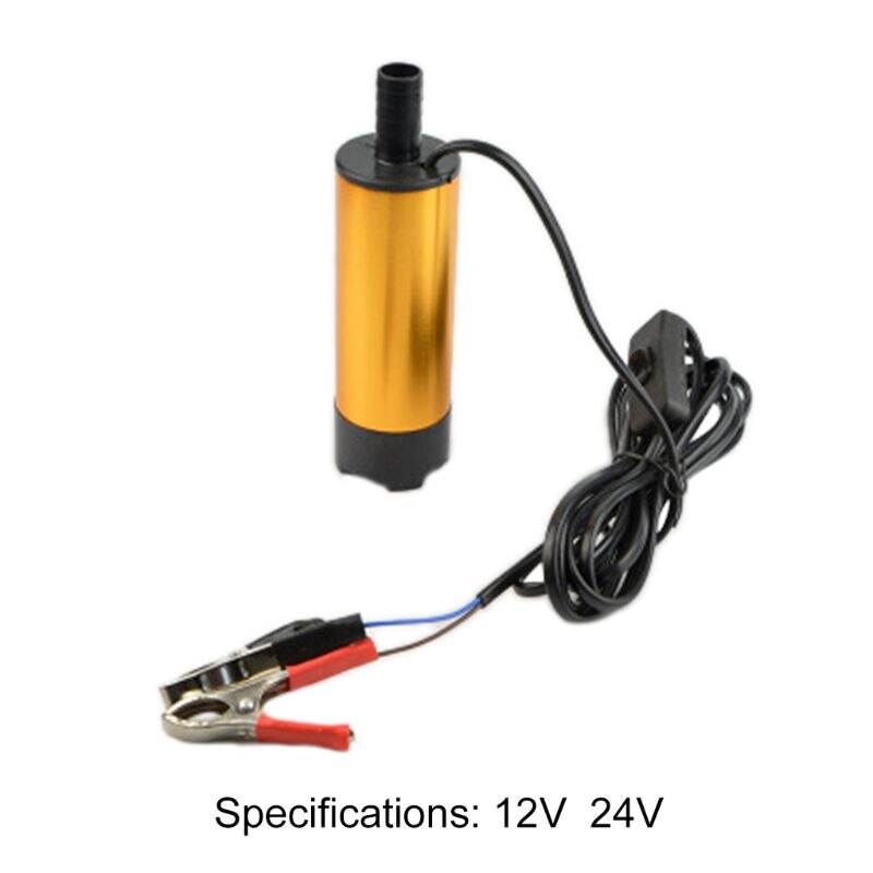 51mm DC 12V/24V Electric Submersible Pump Oil Water Pumping Extractor Suction C6UC
