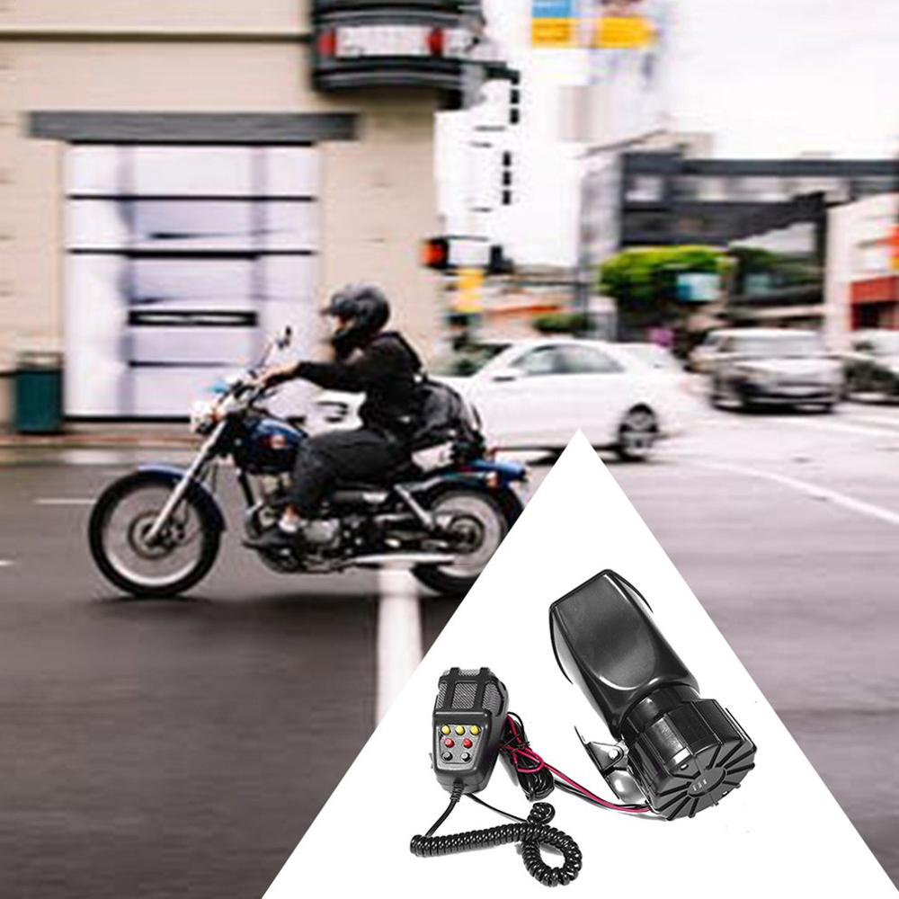 Motorcycle Speaker Square Mouth 7 Tone 12V 100W Shouting Speaker Practical Shouting Speaker For Car Van Truck Boat