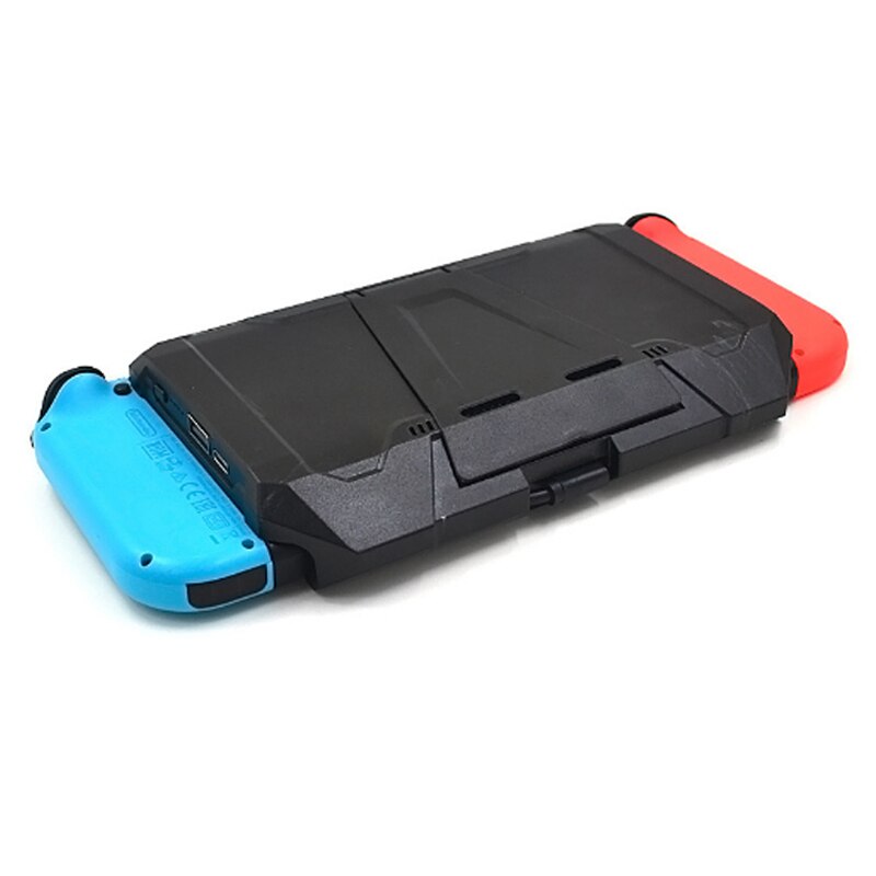 2 in 1 External Charger Case for Nintendo Switch Gamepad 10000mAh Battery Charging Stand Power Bank Backup Holder+Charging Cabl