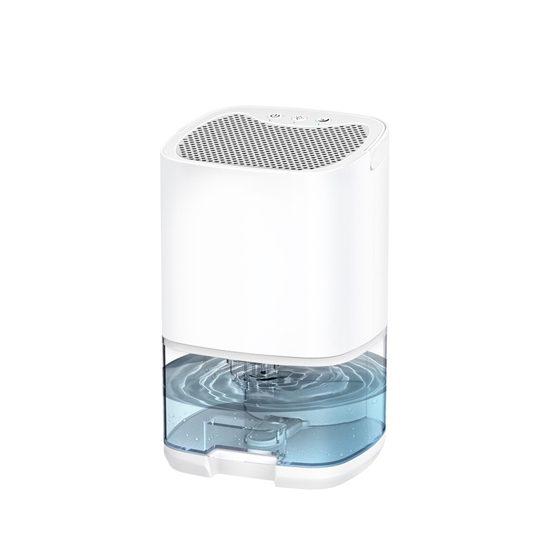 1000 ml Kapazität Feuchtigkeit Luftentfeuchter Luft Trockner Reiniger Stumm Anti-Schimmel Luftentfeuchter Für Büro Küche Deodorant Trockner: WHITE / EU-Stecker