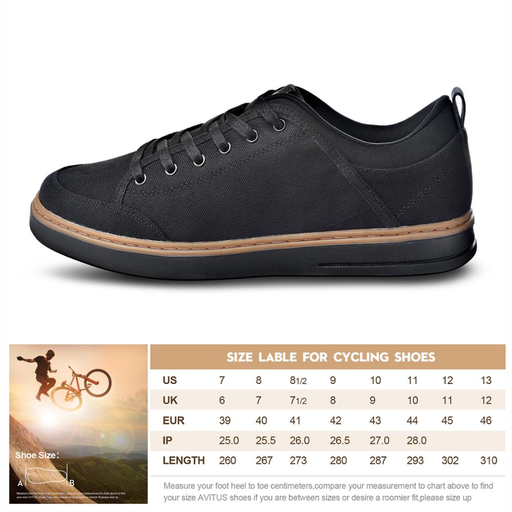 Mens Cycling Shoes With Flat Pedal And Unlocked Bike Commuter Bicycle Shoes Compatible Atlas Flat Pedal In All Season