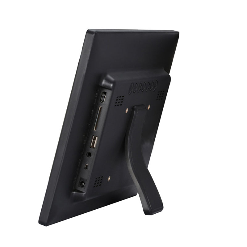 -Digital Picture Frame, 12 Inch Digital Photo Frame With Wireless Remote Control, Support SD Card/USB EU PLUG