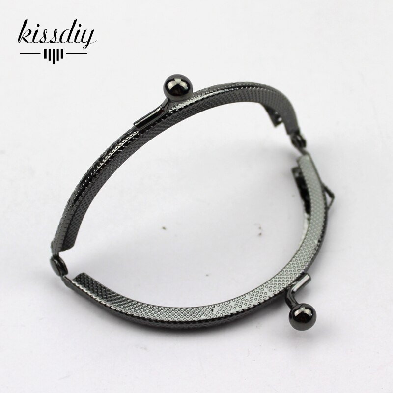 KISSDIY 10 pcs/lot 8.5cm 5 Color mix Metal Purse Frame kiss clasp Handle for Bag Sewing Craft Tailor Sewer bag accessory