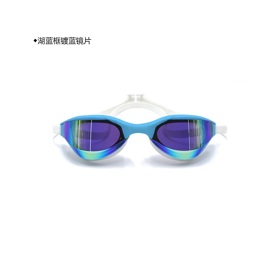 Swimming Goggles swimming glasses: White Blue