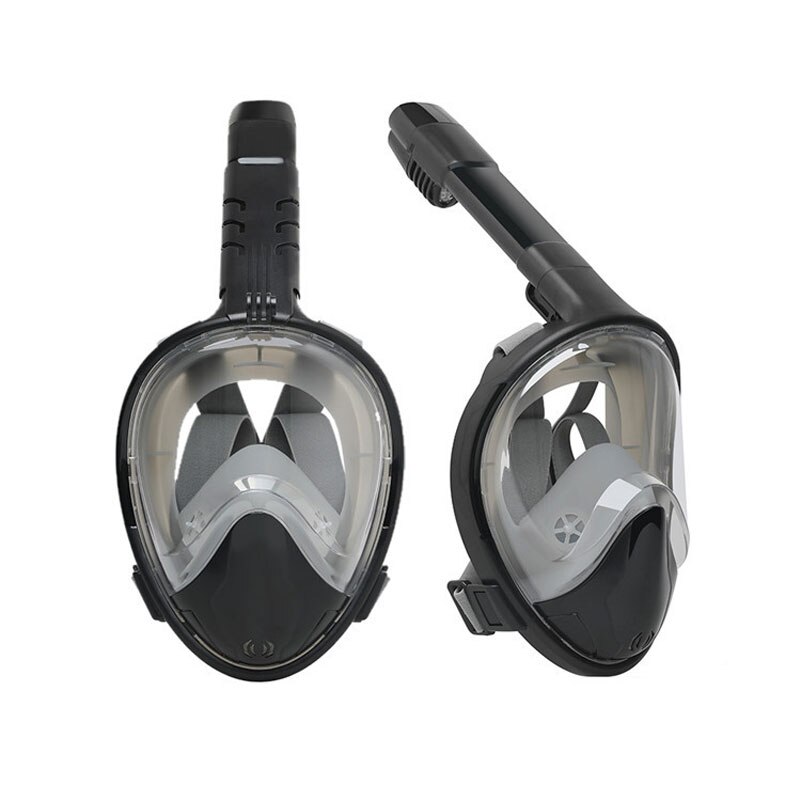 Underwater Scuba Anti Fog Full Face Diving Mask Snorkeling Set Respiratory Masks Safe and waterproof Swimming Equipment: color 05 / L/XL