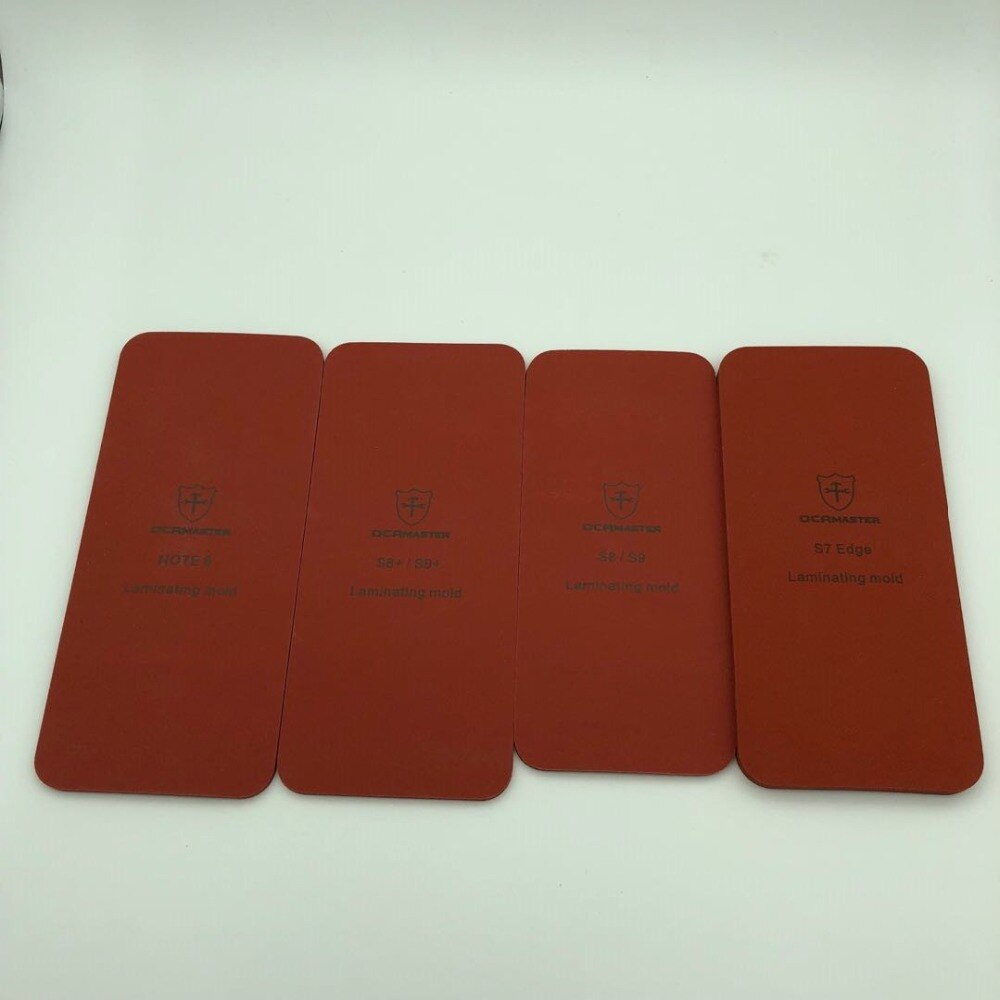 OCA laminado principal OCA de goma roja LCD para samsung edge oca, reparación de pantalla lcd, alfombrilla de goma laminada universal 1 pieza,