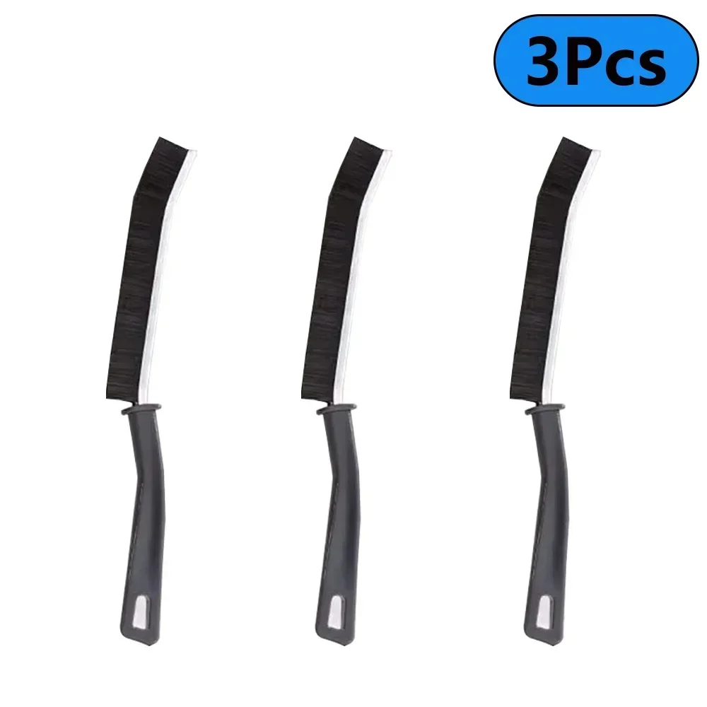 Gap Cleaning Brush Hard-Bristled Crevice Cleaning Brush for Stiff Angled Bristles Tile Bathroom Kitchen Toilet Cleaning Tool: green