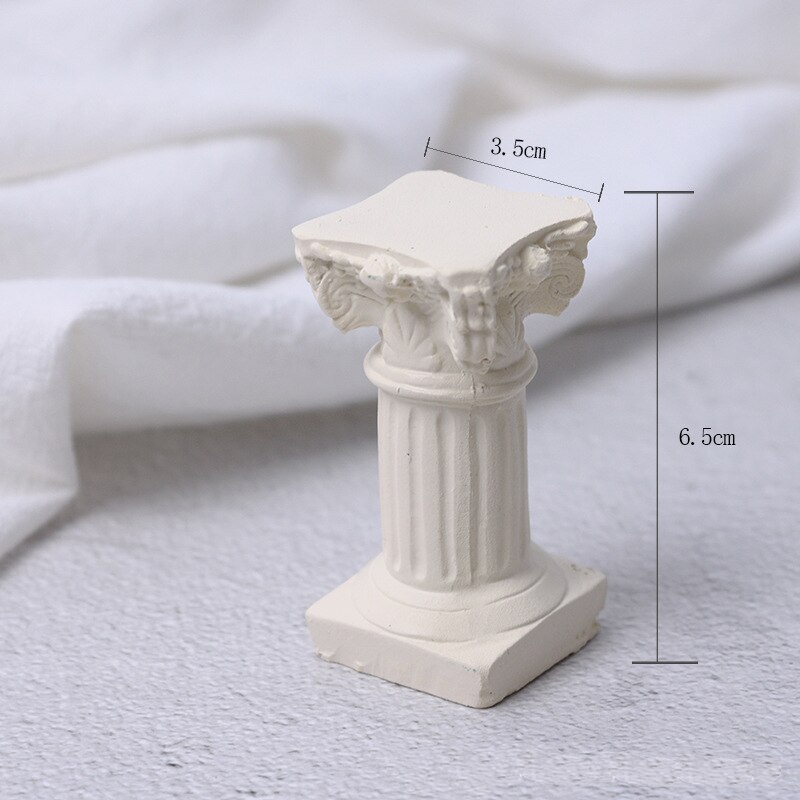 Roman column Ivory Wind control blow out LED Candle holder birthday Candles Electric home Wedding Decoration photography props: 2
