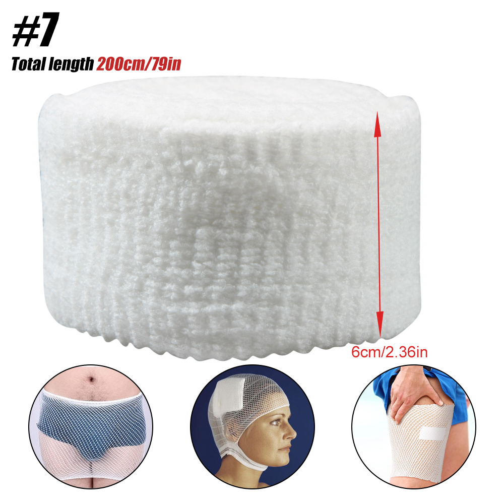 1 Rolle elastisches Netz, Wundverband, Netz, röhrenförmiger Verband, Netzschlauch, röhrenförmiger Blick-Fix, atmungsaktiver Verbandhalter für Erwachsene, Handgelenk