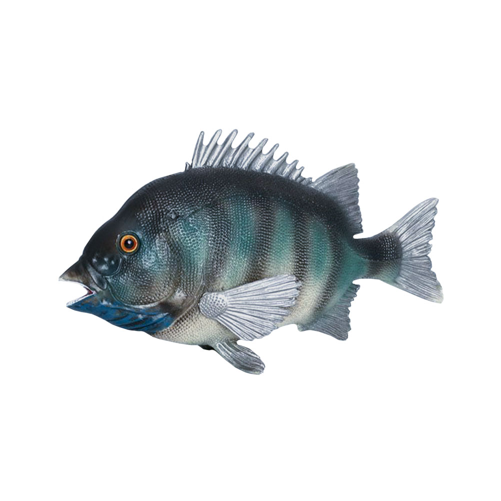 Plastic Bream Fish Model Simulated Fish Model Sea Animals Statue Ornament