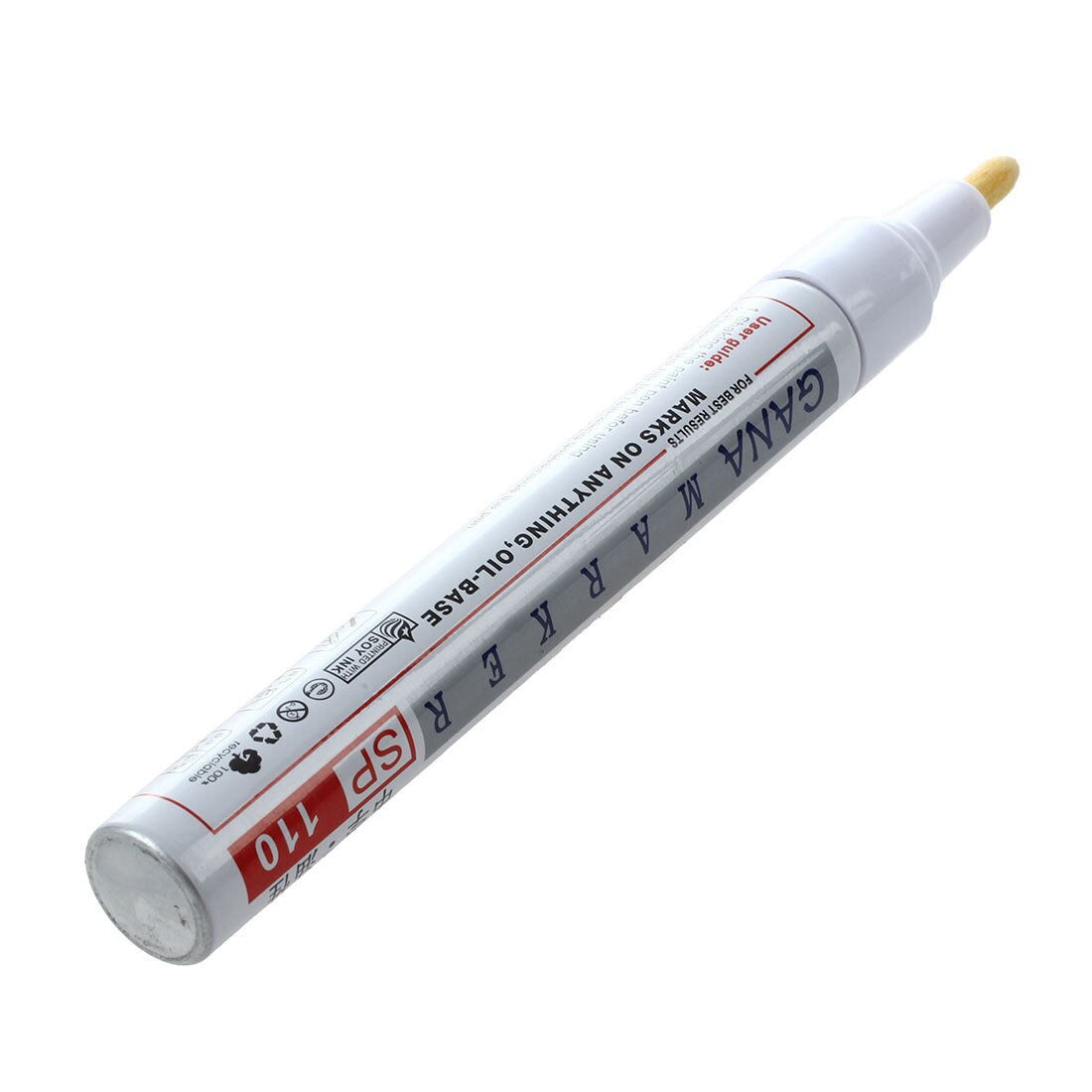 Heißer-1 Weiß dauerhaft Auto Reifen Reifen Metall Farbe Stift Marker