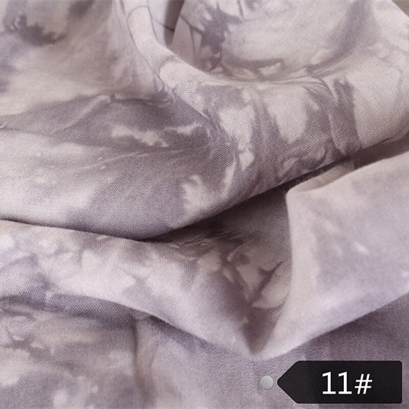 50x140cm cravate-teinture impression glace soie coton tissu Anti-rides tissu respirant couture tissu bricolage à la main Patchwork accessoires: 11