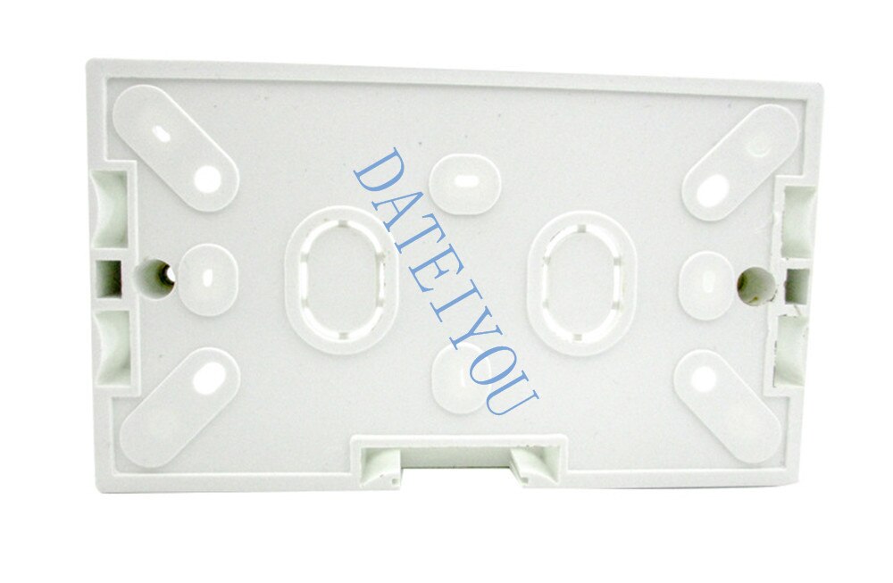 Bottom box, external mounting box is 146*86mm standard wall switch plastic socket box outer wall junction box