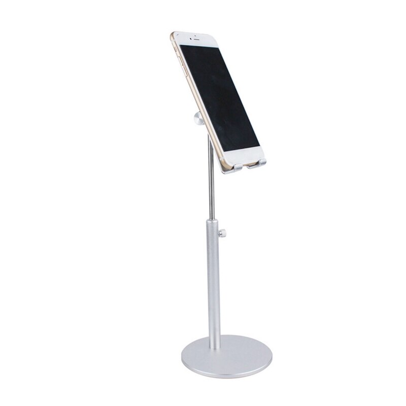 Cell Phone Stand Tablet Holder Stand Aluminum Height Angle Adjustable Desktop Cell Phone Stand for iPhone iPad Kindle