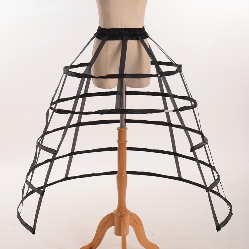 Jupon ouvert devant 5 créoles, sous-jupe pour robe de bal, robes de mariée bouffantes, accessoires de mariage Crinoline