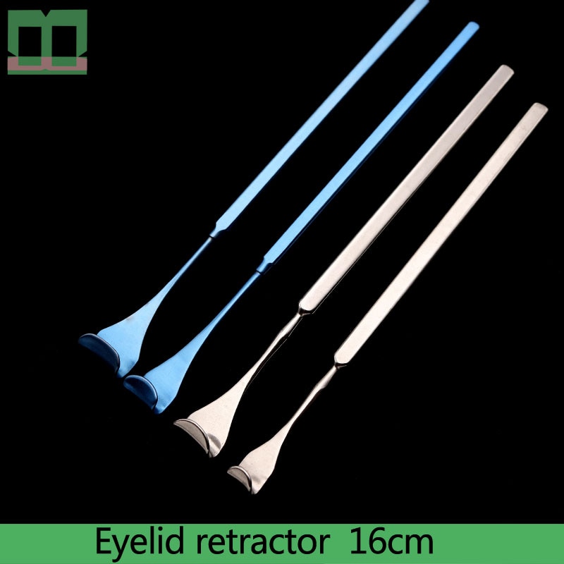 Ooglid oprolmechanisme titanium legering rvs Instrumenten en gereedschap voor oogchirurgie 16 cm Dubbele ooglid tool