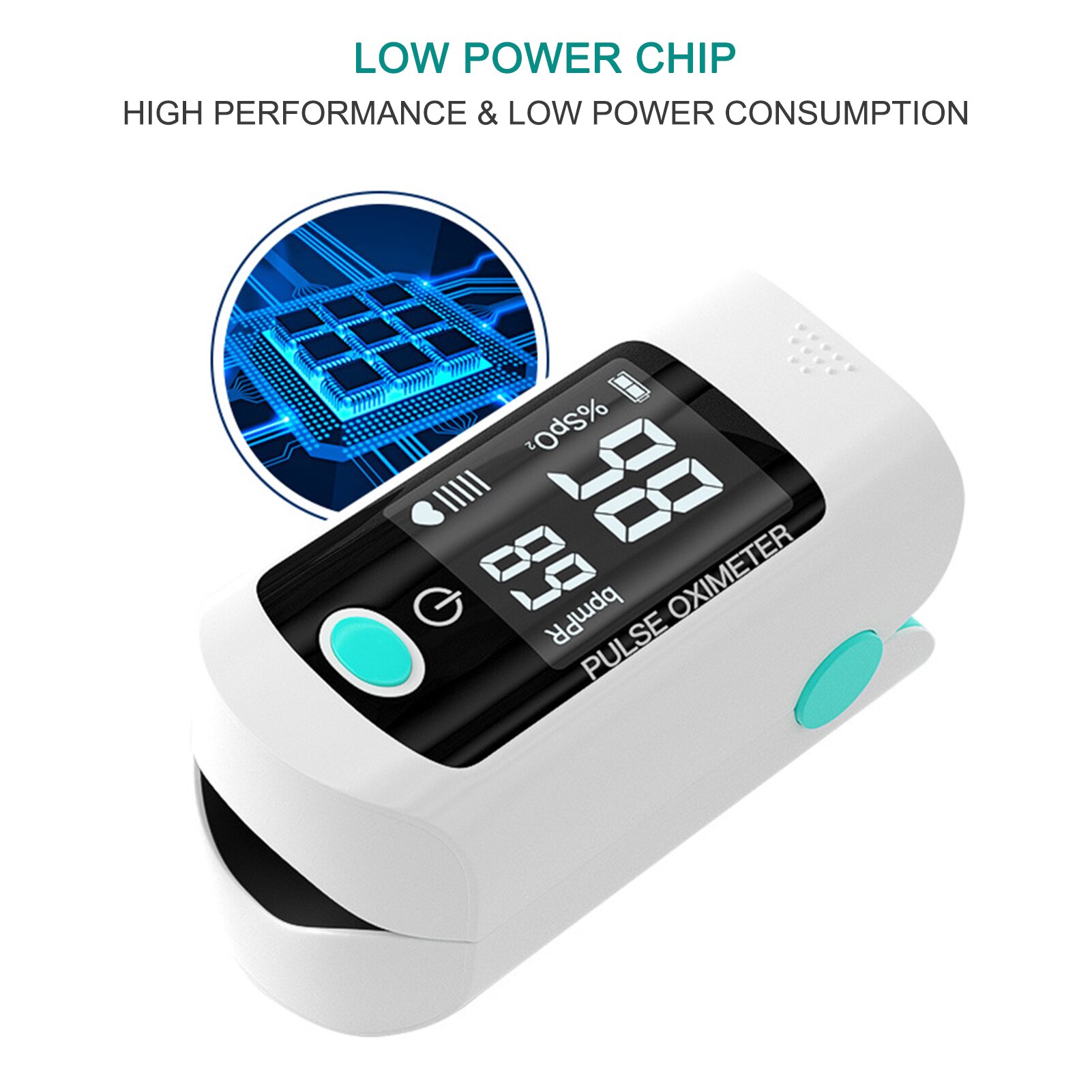 1pc Blood Oxygen Oximeter OLED Display Blood Oxyge... – Vicedeal