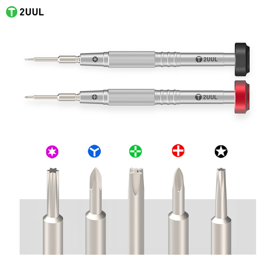 2UUL Precise Screwdriver Repair Bolt Driver For IPHONE Android Mobile Phone Clocks Watches LCD Screen Dismantling Tool