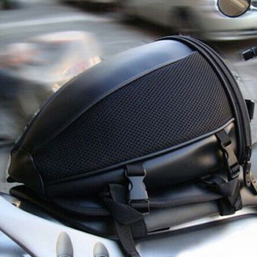 Vandtæt stor kapacitet motorcykel cykel bagagerum bagsæde bære holdbar bagage hale taske sadeltaske motorcykel tilbehør