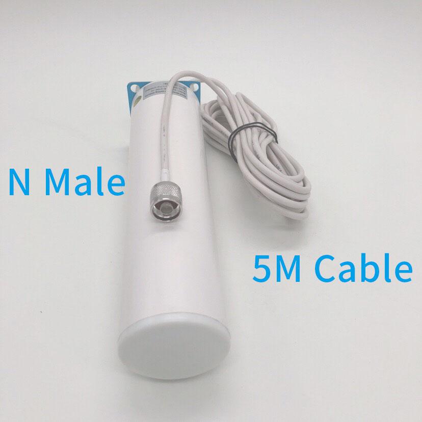 698-2700 mhz n omni antenn dual band antenn extern 3g 4g antenn 4g modem antenn gsm antenn lte antenn för modem repetidor: 5m n hane