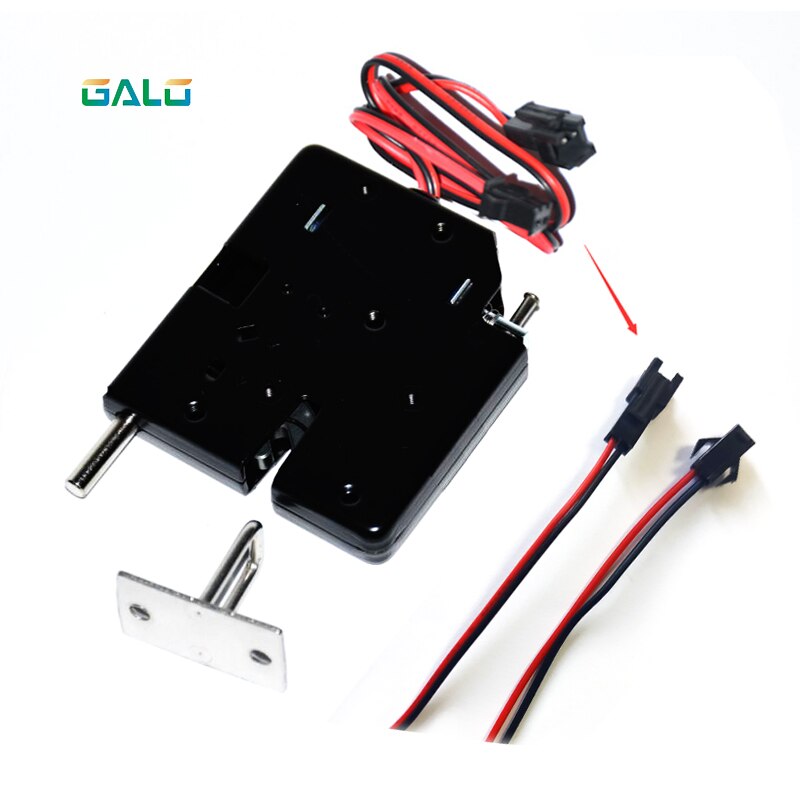 Cupboard Electrical Lock Picks Latch Electromagnetic Lock for Electronic Locker Smart Cabinet Lock with Bouncer Status Detection
