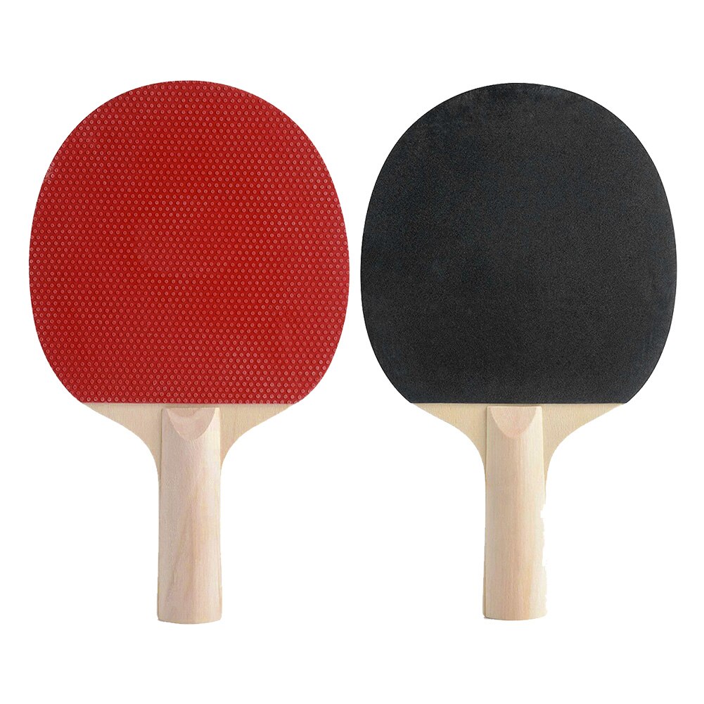 Table Tennis Set Training 2 Rackets Beginners Anti Slip Sports Equipment Playground Kids Wear Resistant 3 Balls School Home