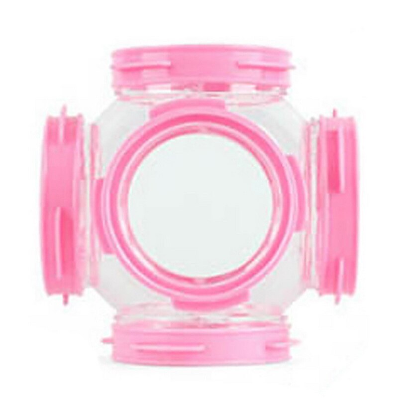 1Pcs Hamster Toy Acrylic Transparent Tube Hamster Toys Funny Pet Small Animal Hamsters Cage Tube Toy