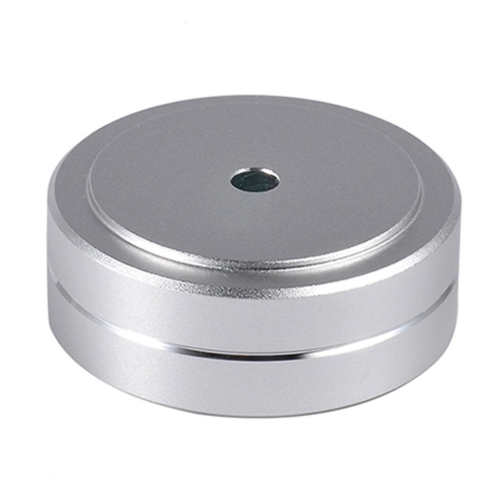 4 stks Aluminium Luidspreker Voeten HIFI AMP Luidspreker sIsolatie Schokdemper Stand Draaitafel DAC Voeten Pad goud zilver zwart: Rood