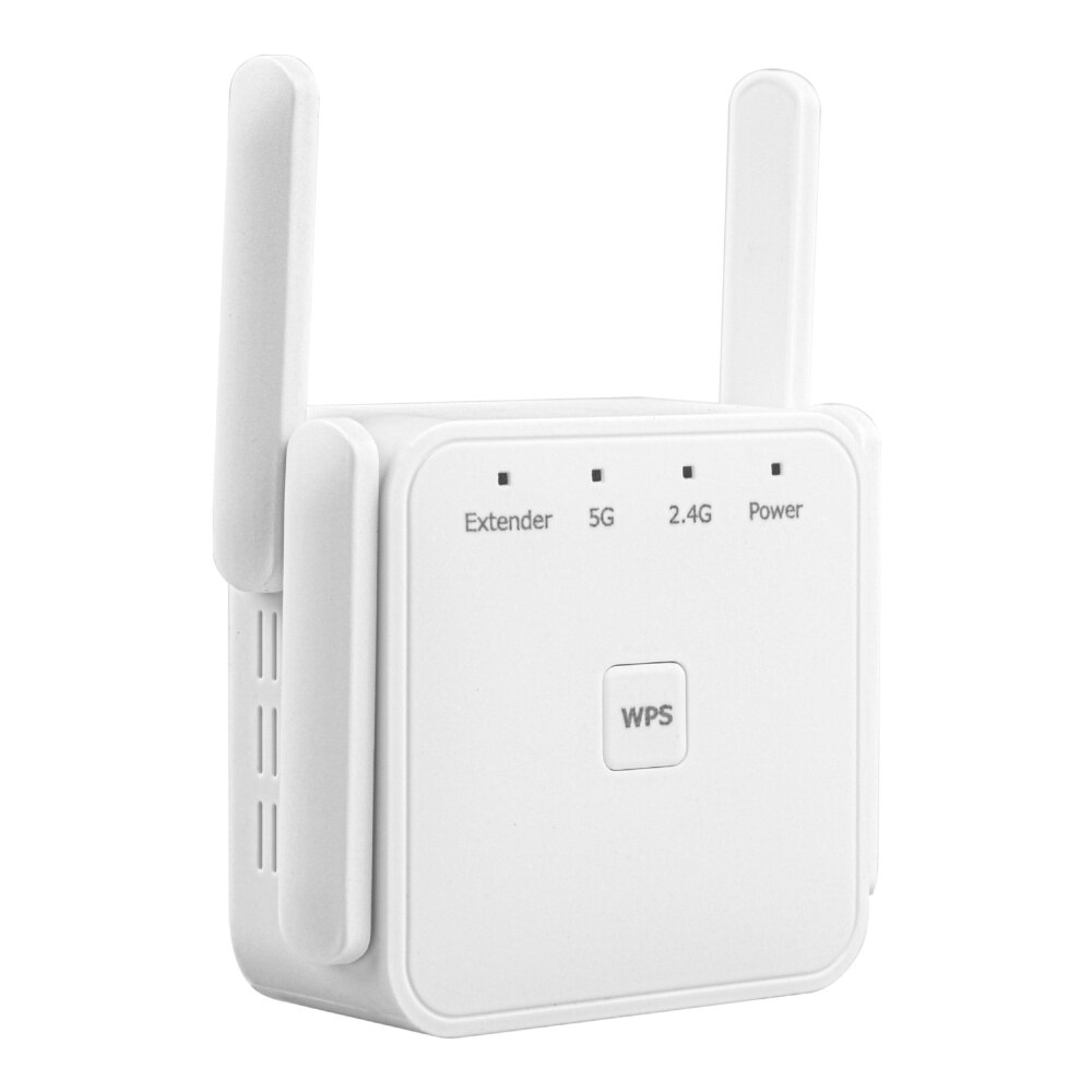 Wzmacniacz sygnału WiFi wzmacniacz sygnału Wi-Fi 2.4G 5G bezprzewodowy wzmacniacz WiFi wzmacniacz Wi-Fi 5ghz Wi Fi regenerator sygnału Wi-Fi 1200 mb/s 300 mb/s gorący: US wtyczka / biały