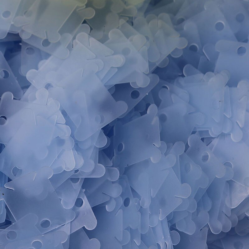 120pcs/pack Embroidery Floss Craft Thread Bobbin Cross Stitch Storage Holder Plastic Sewing Thread Board Card Craft Kit