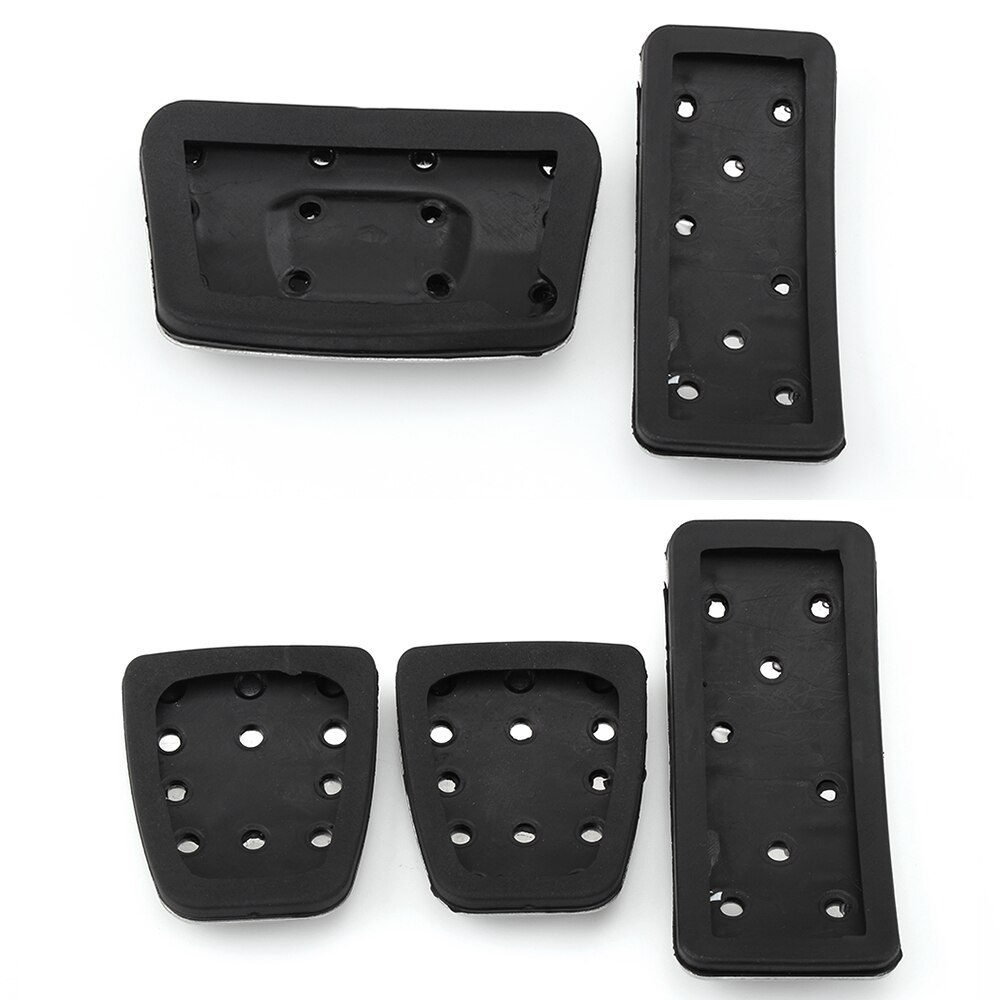 Bil styling rustfrit stål bil mt på pedal cover pad til kia  k2 rio soul til hyundai creta  ix25 accent auto tilbehør