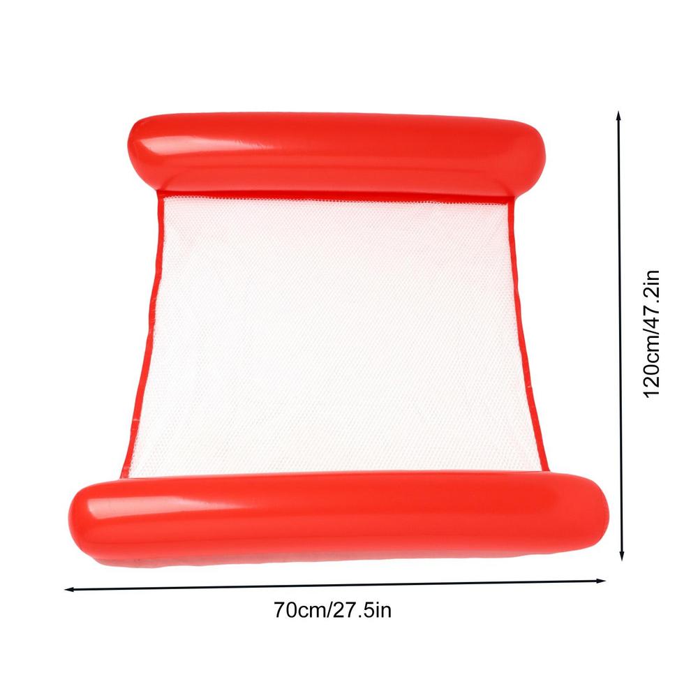 Water Hangmat Float Opblaasbare Strandstoelen Zwembad Speelgoed Opblazen Drijvende Zwembad Bed Zwemmen Matras Drijvende Hangmat: Paars