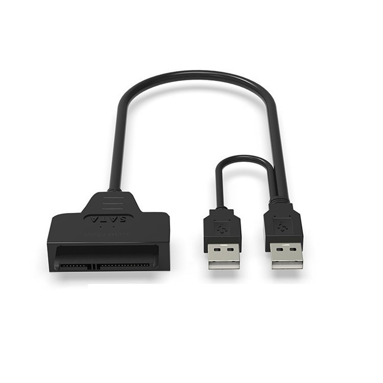 SATA vers USB 3.0 2.0 câble de disque facile USB 3.0 vers Sata III adaptateur de disque dur externe 2.5 pouces HDD SSD adaptateur de disque dur alimentation cc: green
