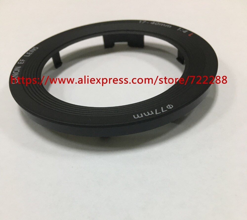 Repair Parts For Canon EF 17-40MM F/4 L USM Lens Front Lens Name Ring YB2-0379-000