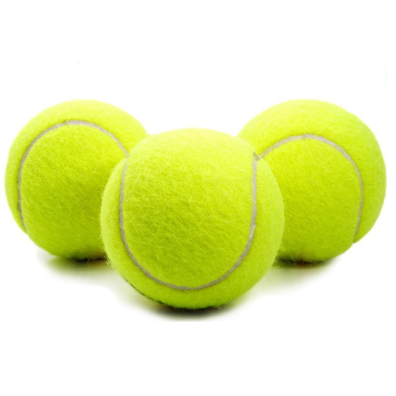 1/3/6 Stück Tennisball, verschleißfest, hochelastisch, Trainingsball, Tennis für das Ausbildung, elastische Faser, Gummi, draussen-Tennis