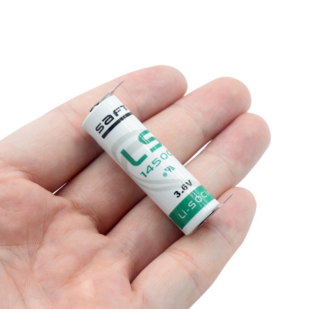 3.6v 14500 li- socl 2 2000 mah akkua aa kokoinen litium tionyylikloridi lieriömäinen  er14505 akku led -taskulamppuun